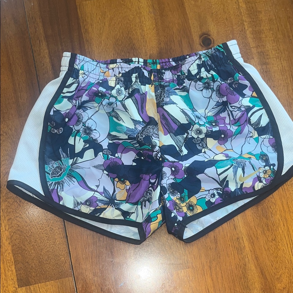 Nike Kids Multicolor Floral Shorts